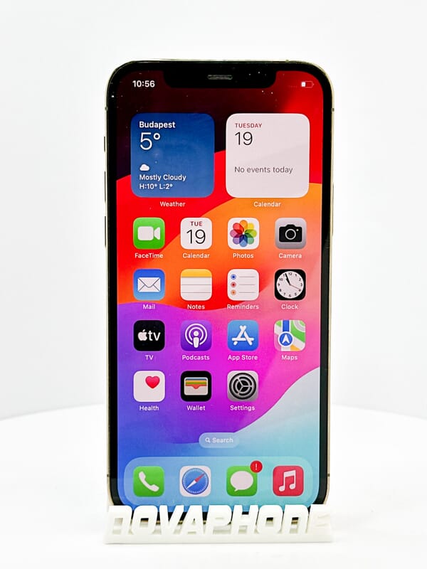 Apple iPhone 12 Pro (128GB)  - Batéria: 100% - Farba: Zlatá - 1