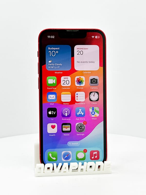 Apple iPhone 13 Mini (128GB)  - Batéria: 100% - Farba: Červená - 1