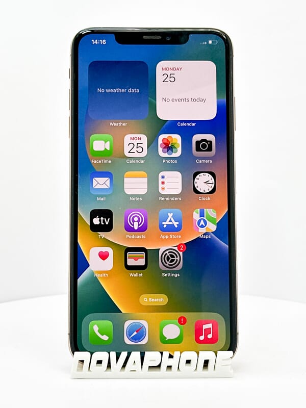 Apple iPhone Xs Max (64GB)  - Baterie: 91% - Barva: Zlatá - 5