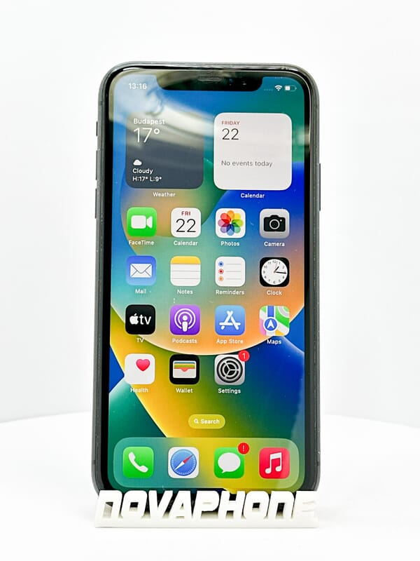 Apple iPhone 11 (64GB)  - Baterie: 100% - Barva: Černá - 5
