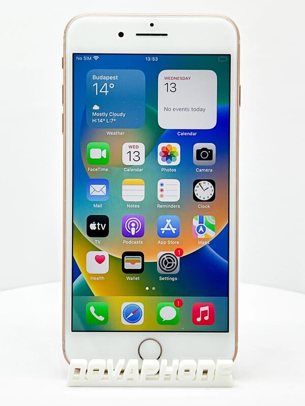 Apple iPhone 8 Plus (256GB)  - Batéria: 100% - Farba: Zlatá - 1