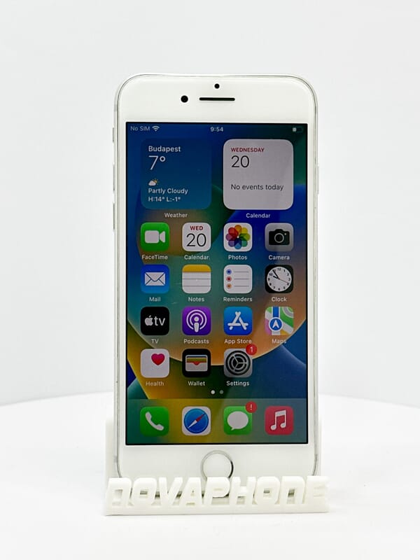 Apple iPhone 8 (64GB)  - Baterie: 100% - Barva: Stříbrná - 5