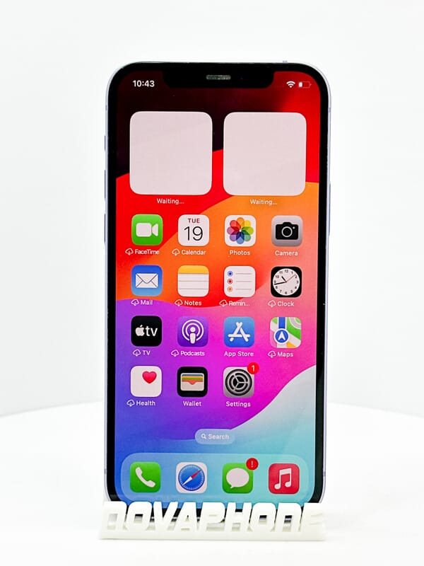 Apple iPhone 12 (128GB)  - Batéria: 100% - Farba: Fialová - 1