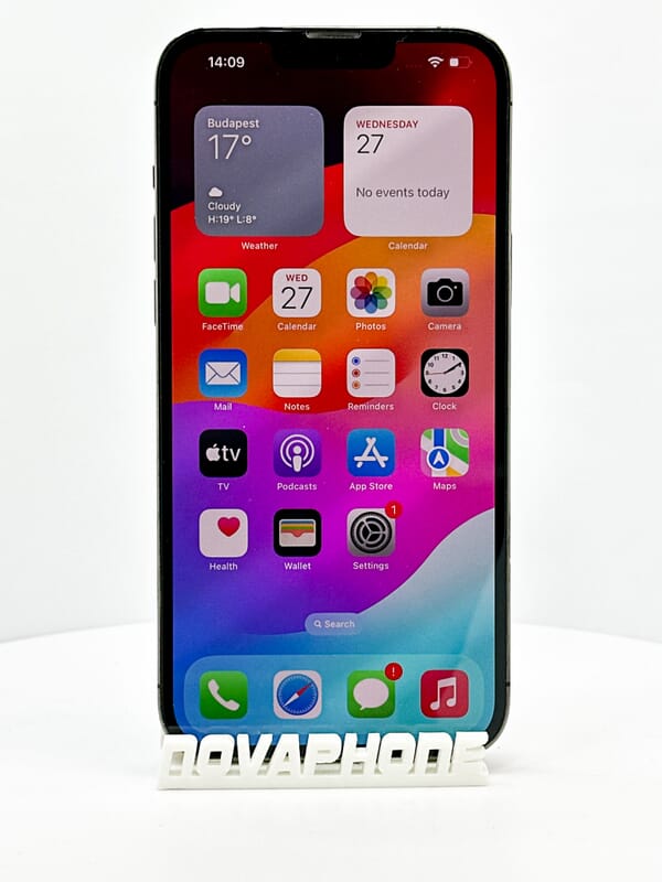 Apple iPhone 13 Pro Max (128GB)  - Baterie: 100% - Barva: Šedá - 5