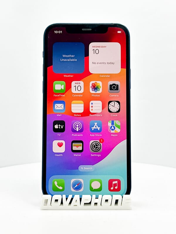 Apple iPhone 12 (64GB)  - Baterie: 100% - Barva: Modrá - 5