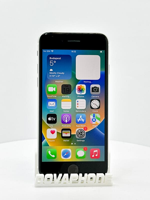 Apple iPhone SE 2022 (64GB) - Baterie: 100% - Barva: Bílá - 5
