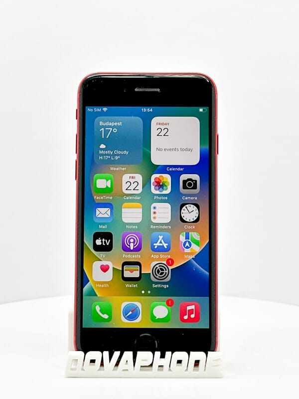 Apple iPhone 8 (64GB) - Batéria: 100% - Farba: Červená - 1