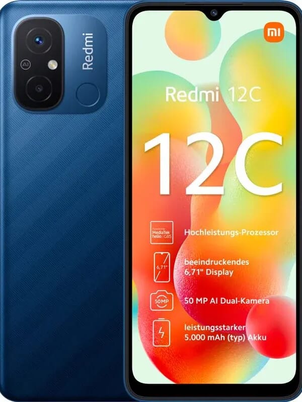 Xiaomi Redmi 12C (128GB)  - Barva: Modrá - 5