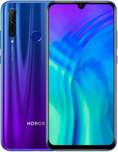 Huawei Honor 20 lite (64GB)  - Farba: Modrá - 1