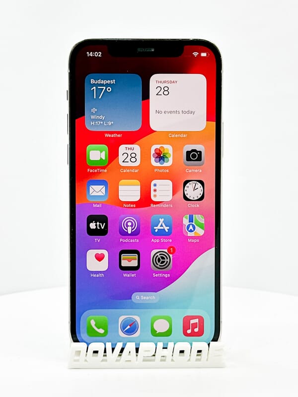Apple iPhone 12 Pro Max (256GB)  - Baterie: 100% - Barva: Stříbrná - 5