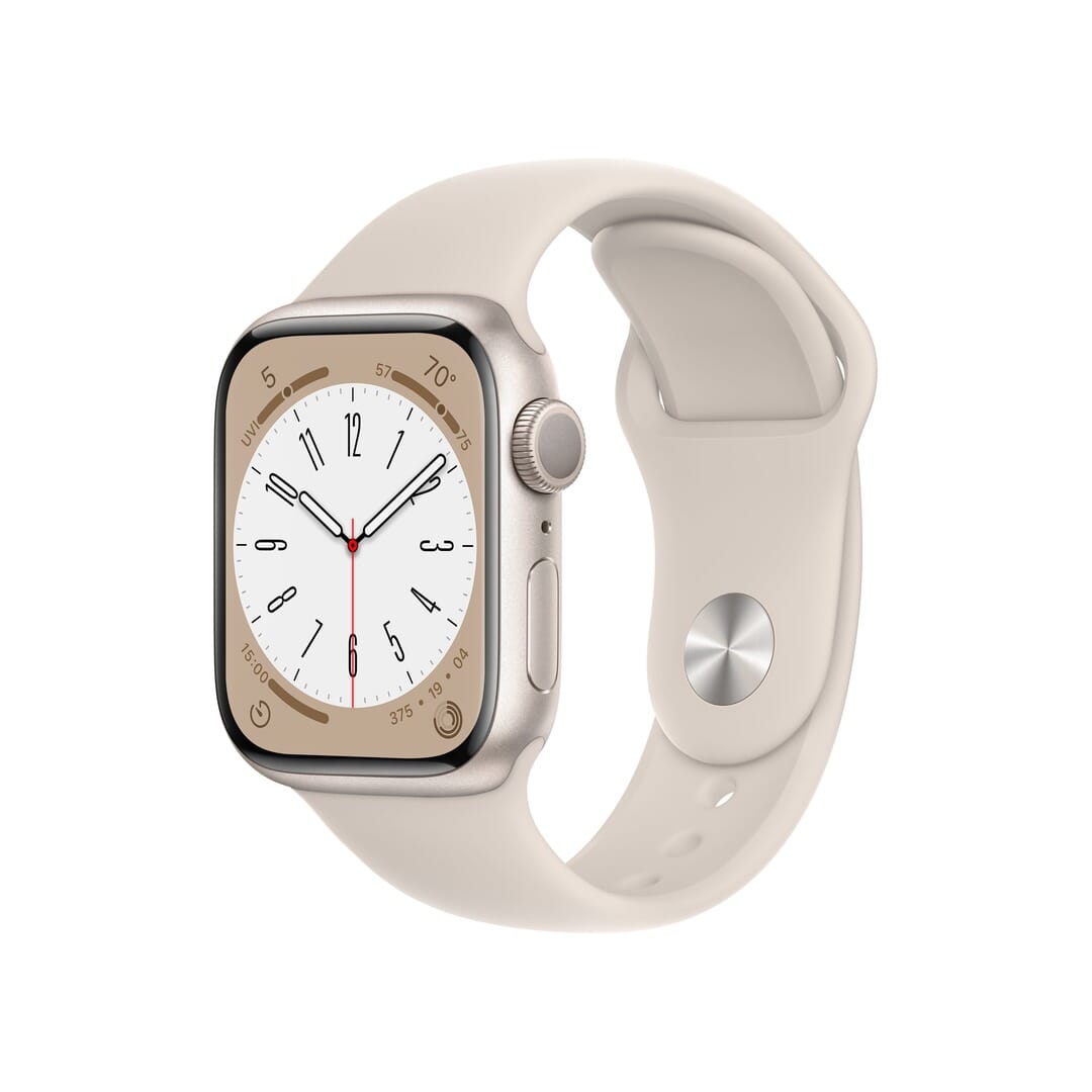 Apple Watch Series 8 45mm  - Farba: Strieborná - 1