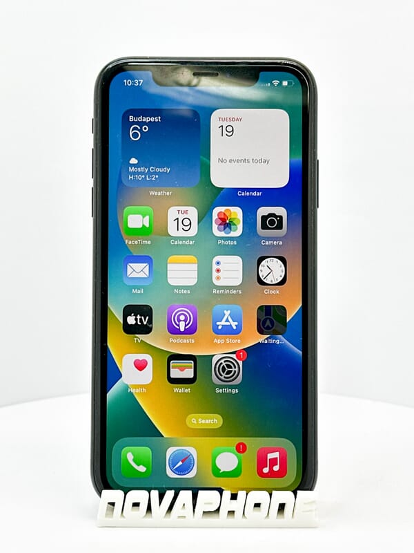 Apple iPhone XR (128GB)  - Baterie: 100% - Barva: Černá - 5
