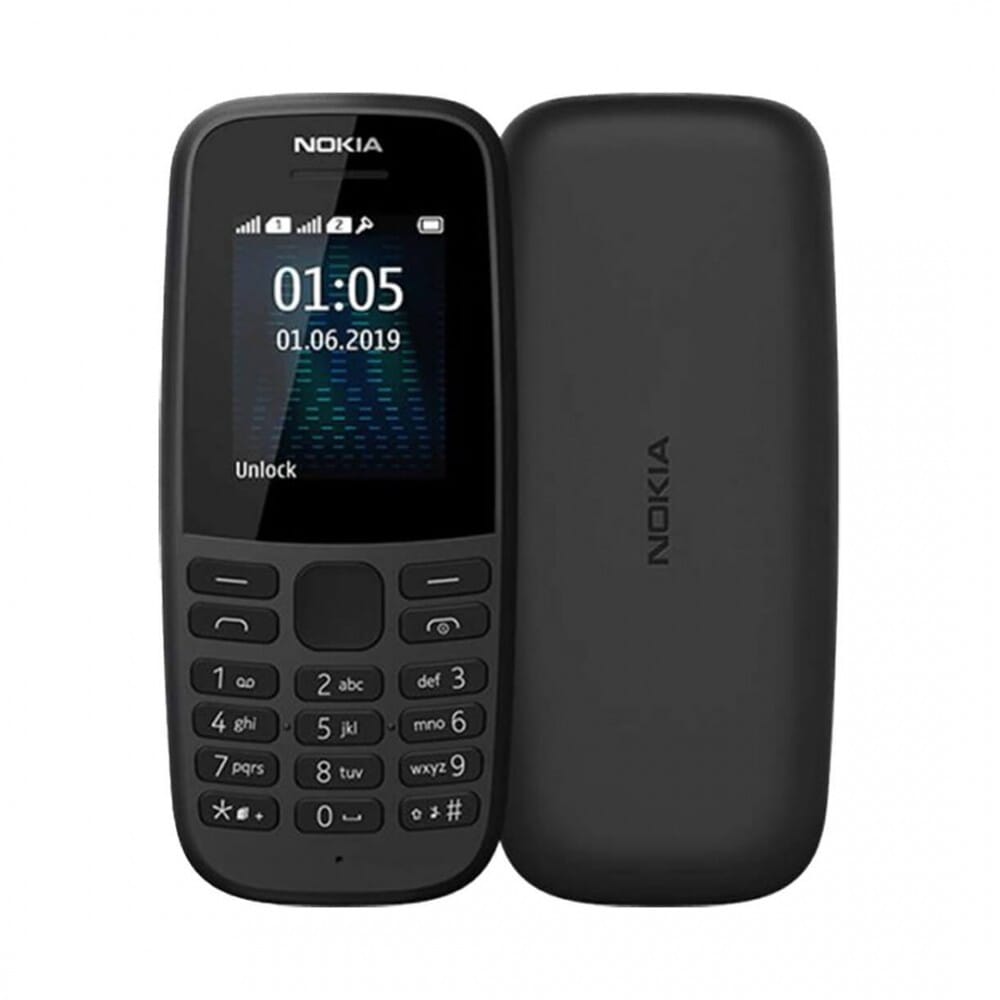 Nokia 105  - Barva: Černá - 5