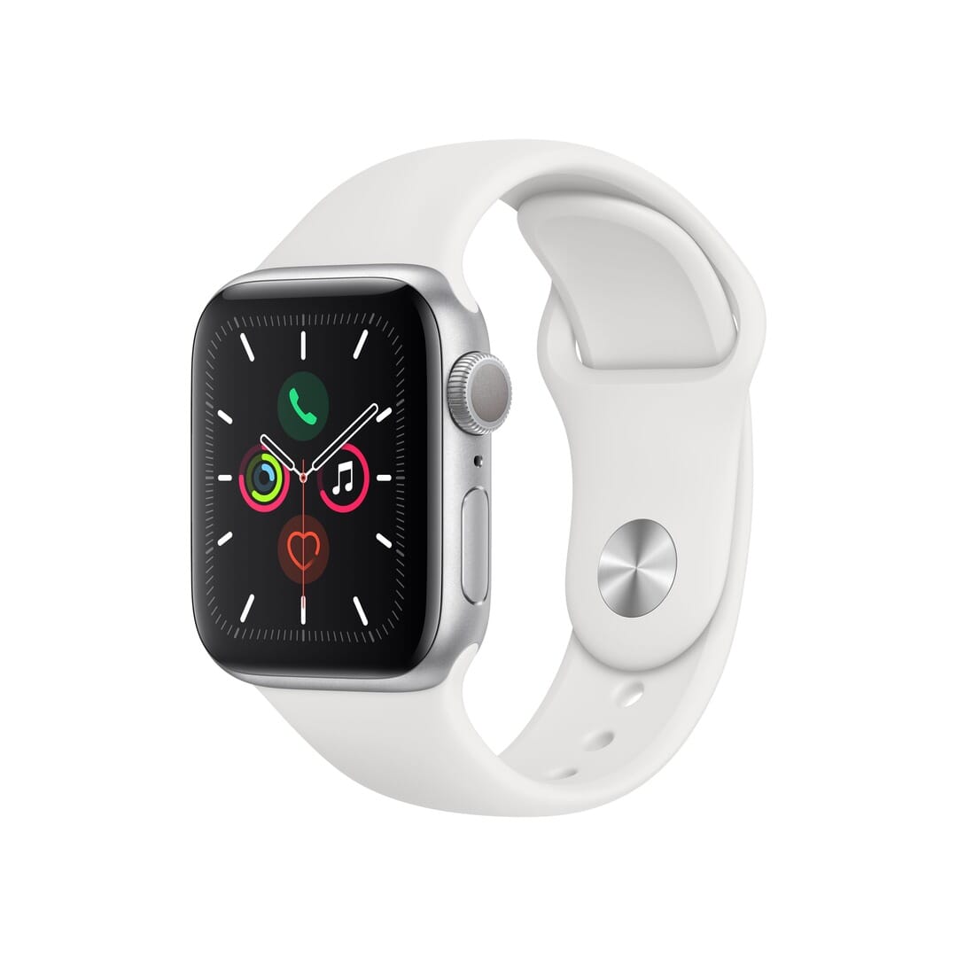 Apple Watch Series 5 44mm  - Farba: Strieborná - 1