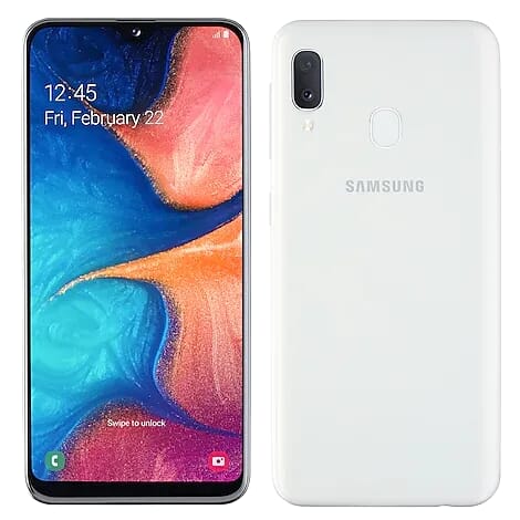 Samsung Galaxy A20e (32GB)  - Farba: Biela - 1