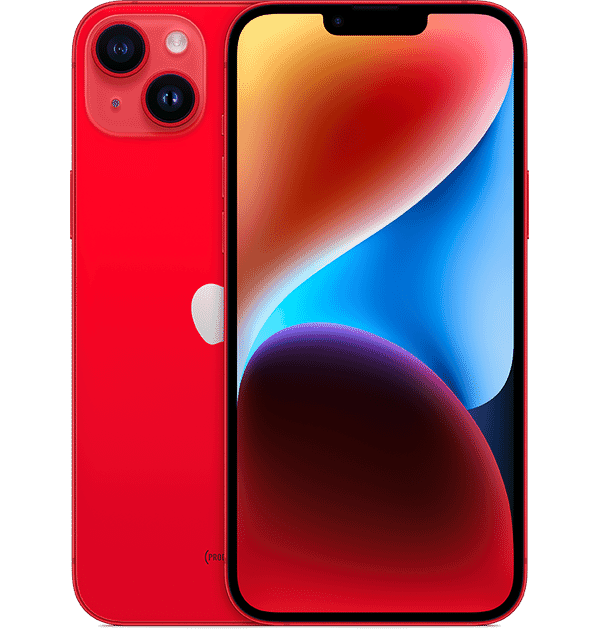 Apple iPhone 14 Plus (128GB)  - Batéria: 100% - Farba: Červená - 1