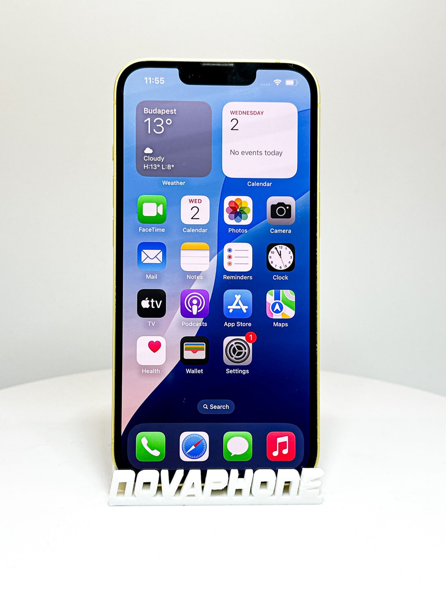 Apple iPhone 14 (128GB)  - Baterie: 100% - Barva: Sárga - 5