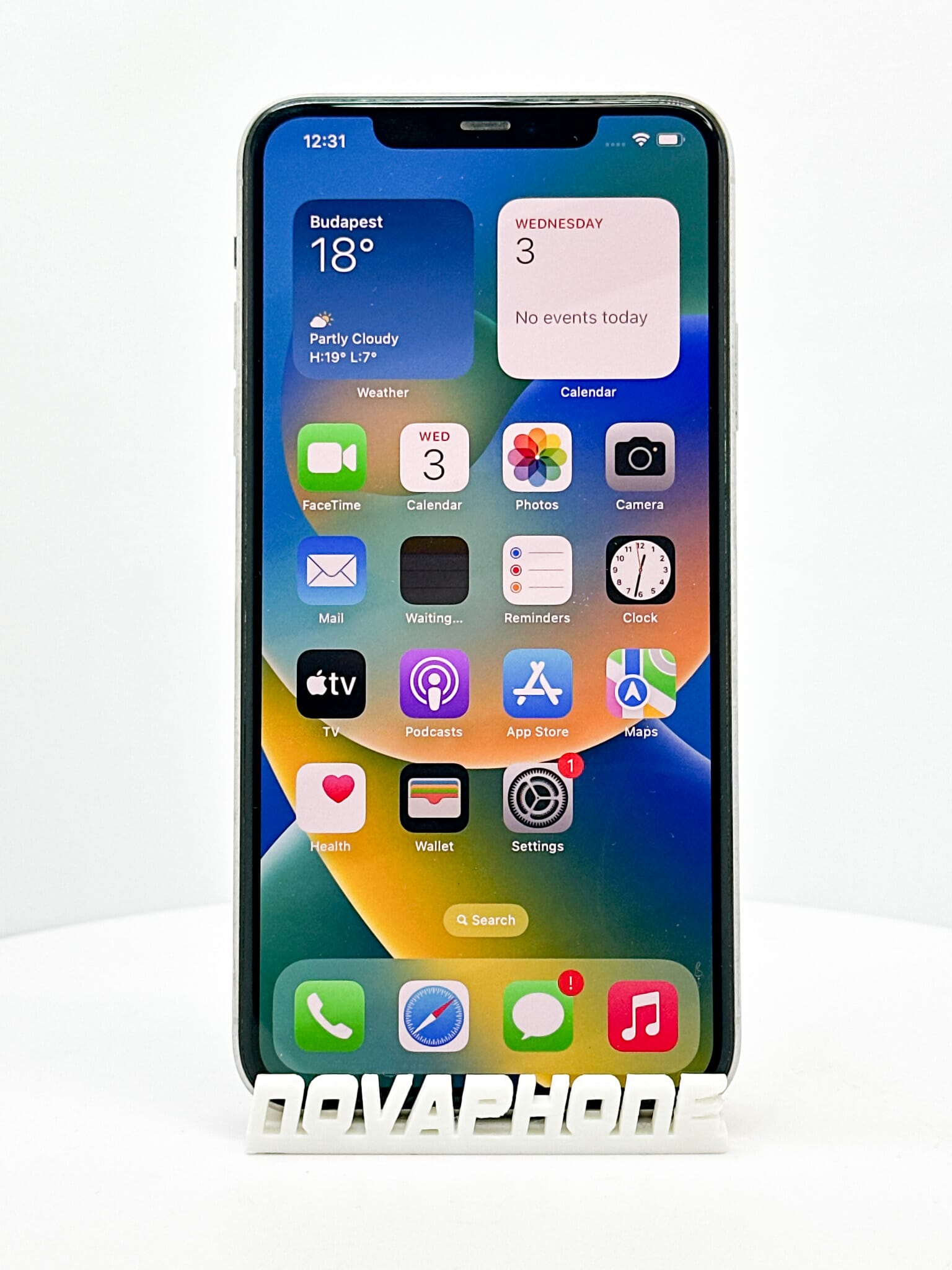 Apple iPhone 11 Pro Max (64GB)  - Batéria: 100% - Farba: Strieborná - 1