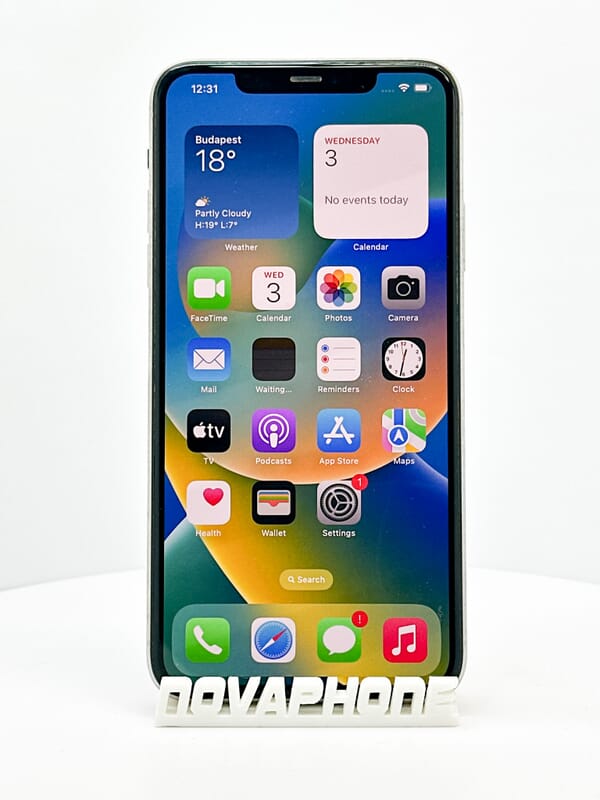 Apple iPhone 11 Pro Max (64GB)  - Baterie: 100% - Barva: Stříbrná - 5
