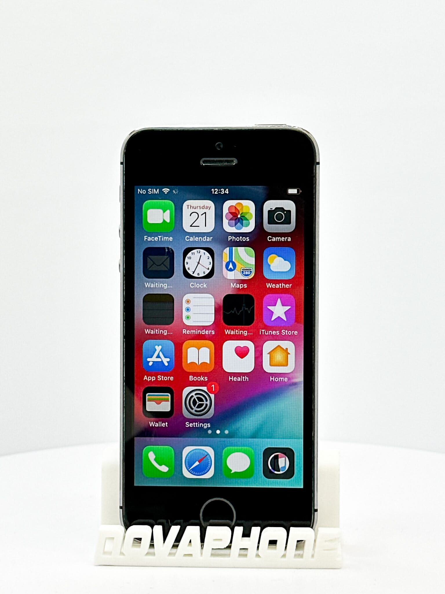 Apple iPhone 5S (16GB)  - Batéria: 100% - Farba: Sivá - 1