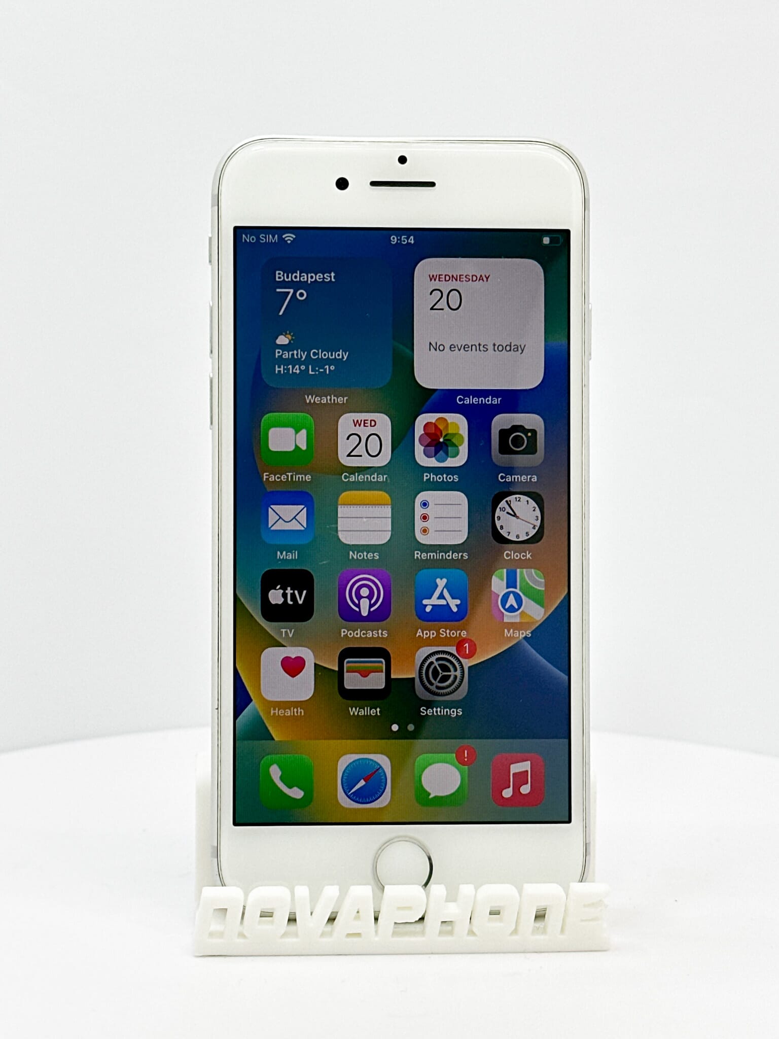 Apple iPhone 8 (64GB)  - Batéria: 100% - Farba: Strieborná - 1