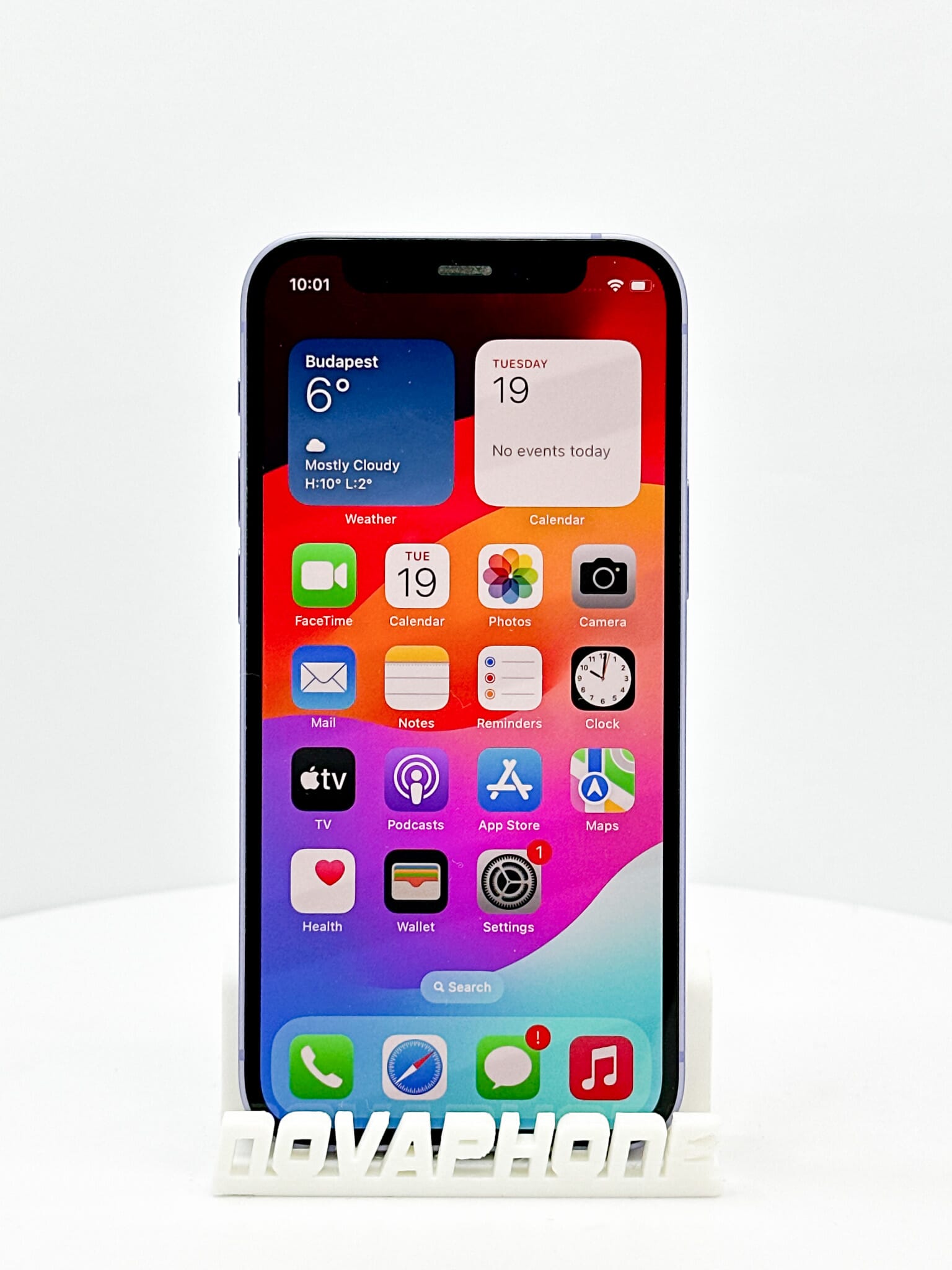 Apple iPhone 12 Mini (128GB)  - Batéria: 100% - Farba: Fialová - 1