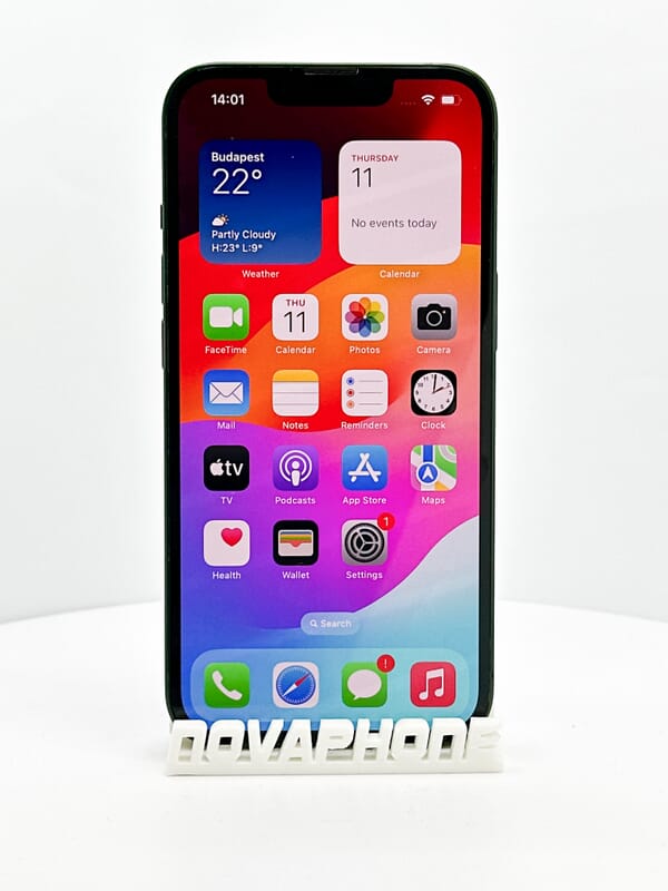 Apple iPhone 13 (128GB)  - Baterie: 100% - Barva: Zelená - 5