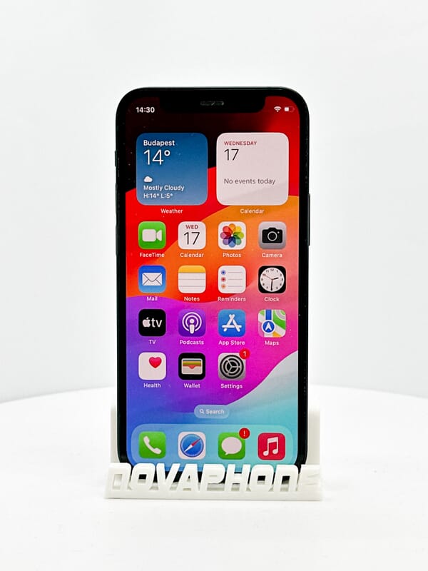 Apple iPhone 12 Mini (128GB)  - Batéria: 100% - Farba: Čierna - 1