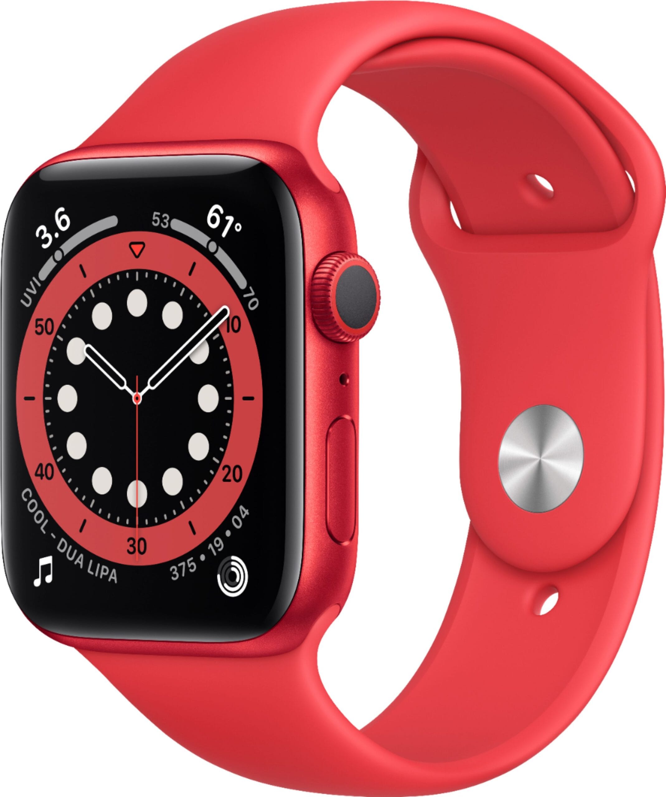 Apple Watch Series 6 40mm  - Farba: Červená - 1