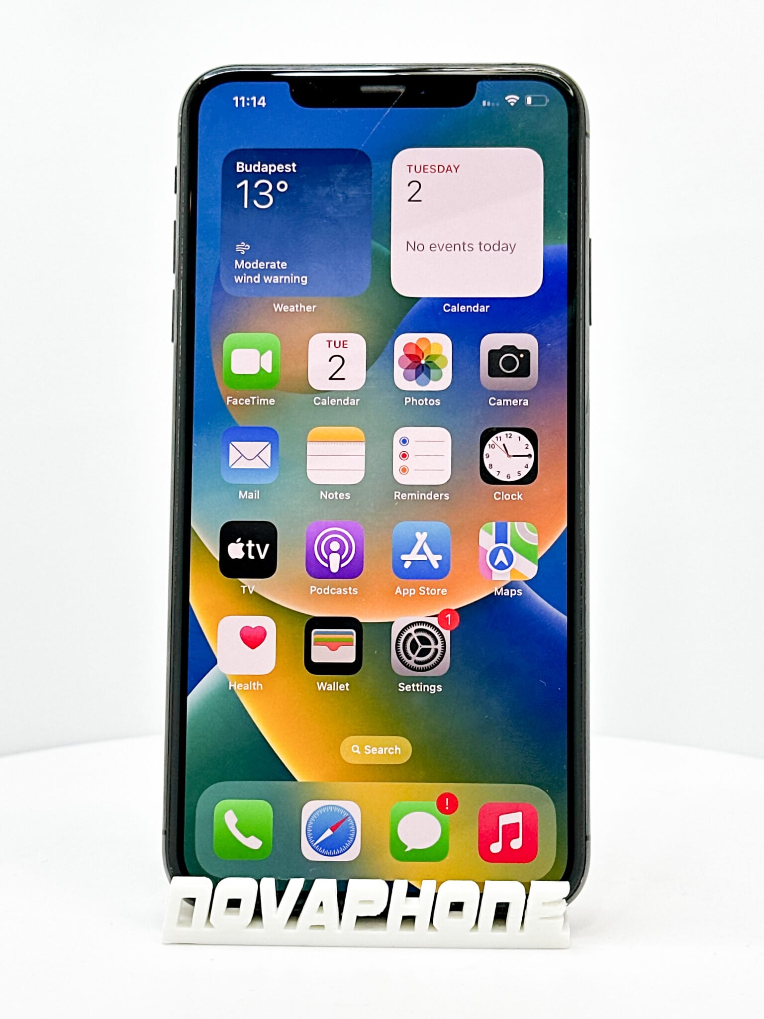 Apple iPhone Xs Max (64GB)  - Batéria: 100% - Farba: Čierna - 1