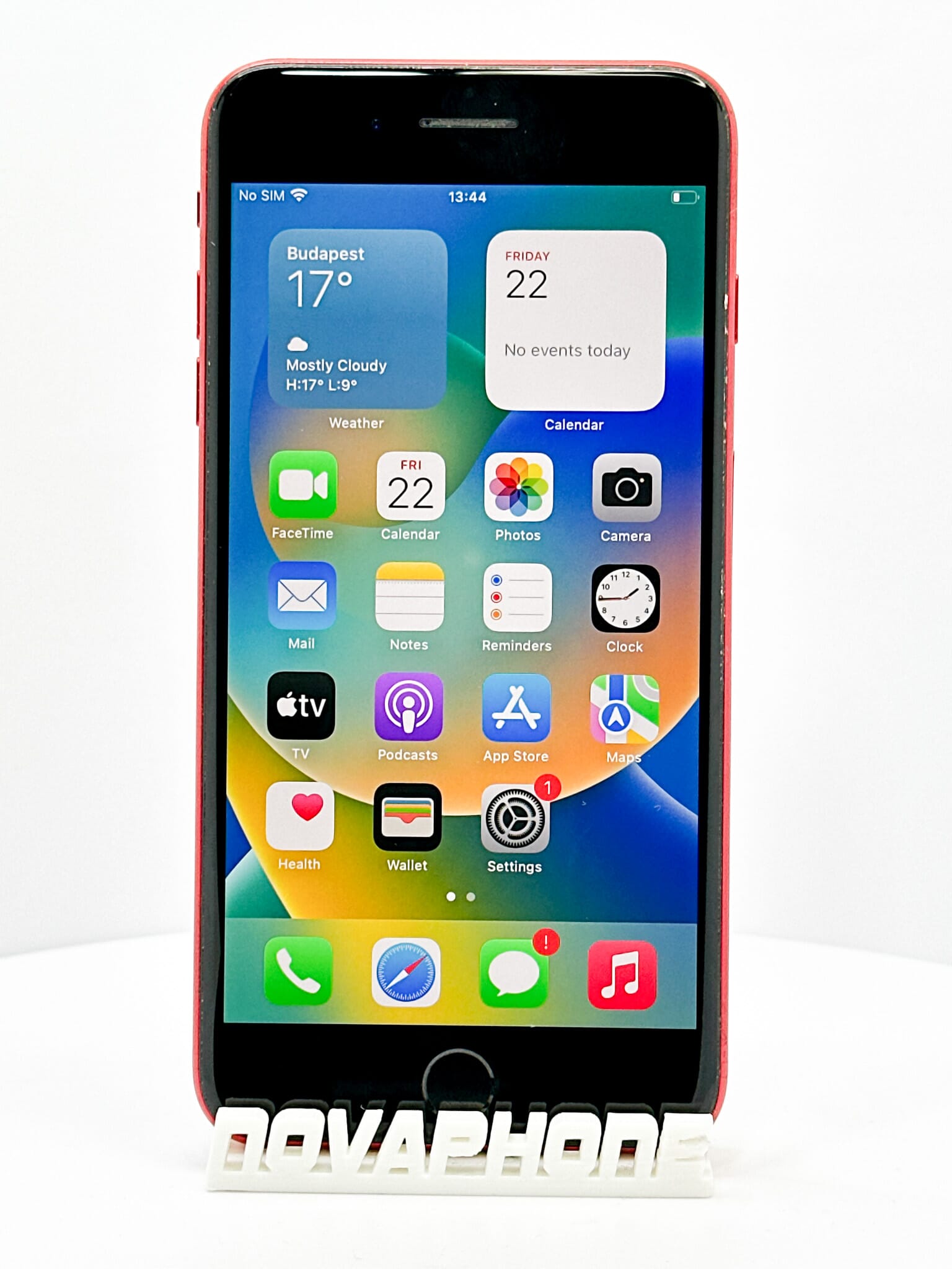 Apple iPhone 8 Plus (64GB)  - Batéria: 100% - Farba: Červená - 1