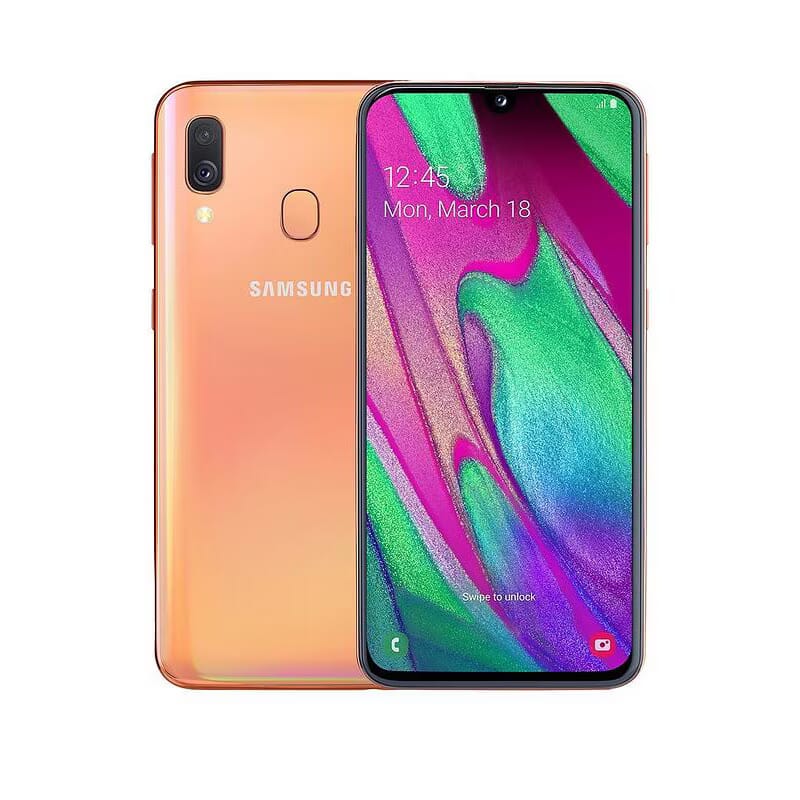 Samsung Galaxy A40 (64GB)  - Barva: Korálová - 5