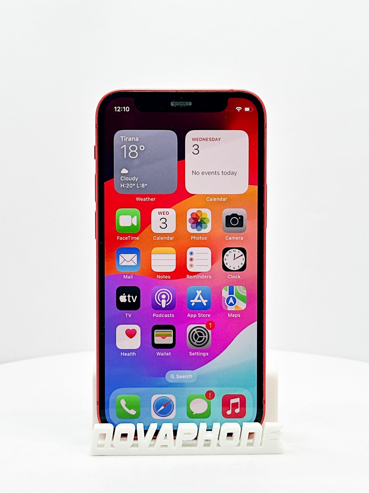 Apple iPhone 12 Mini (64GB)  - Baterie: 100% - Barva: Červená - 5