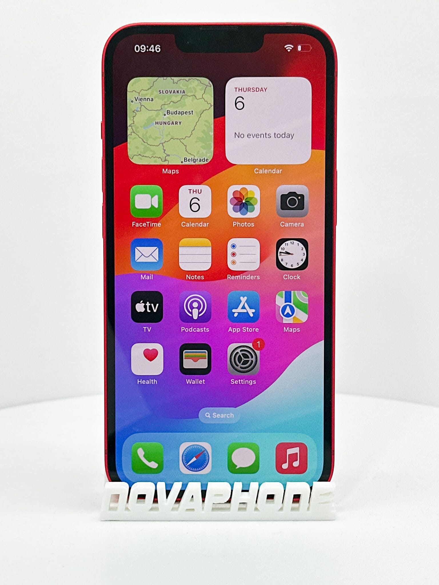 Apple iPhone 14 (128GB)  - Baterie: 100% - Barva: Červená - 5