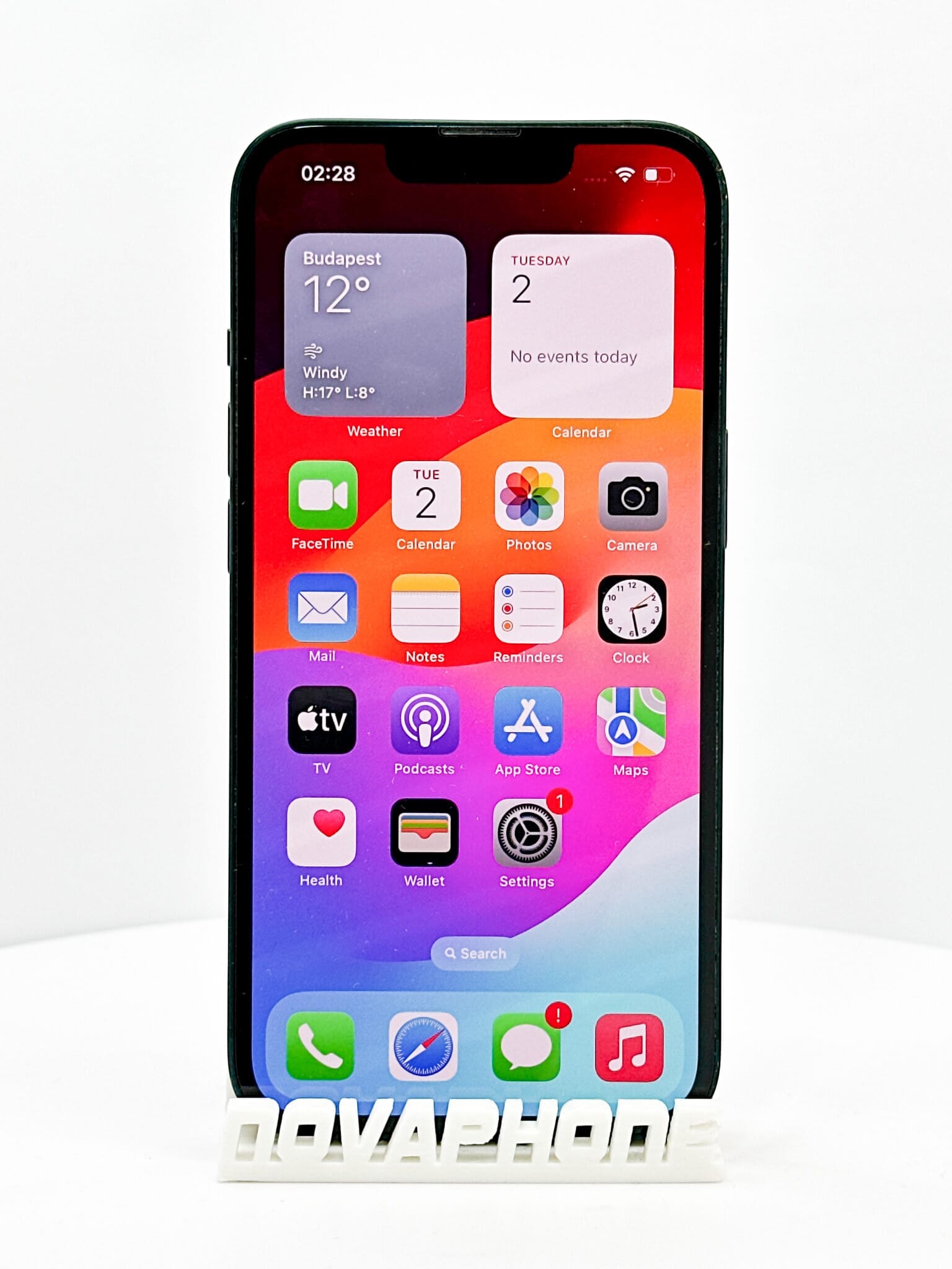 Apple iPhone 13 (128GB)  - Batéria: 100% - Farba: Čierna - 1