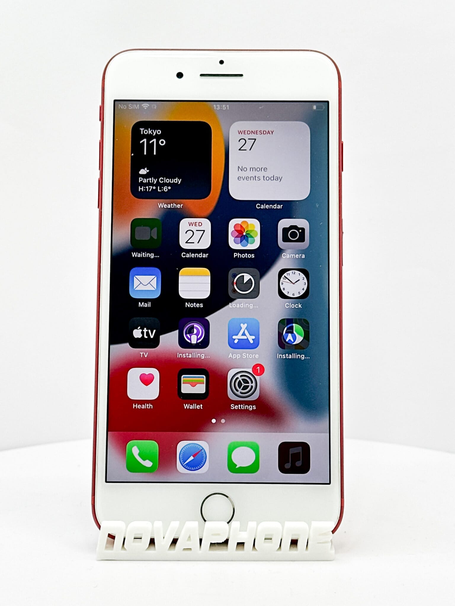 Apple iPhone 7 Plus (128GB) - Baterie: 100% - Barva: Červená - 5