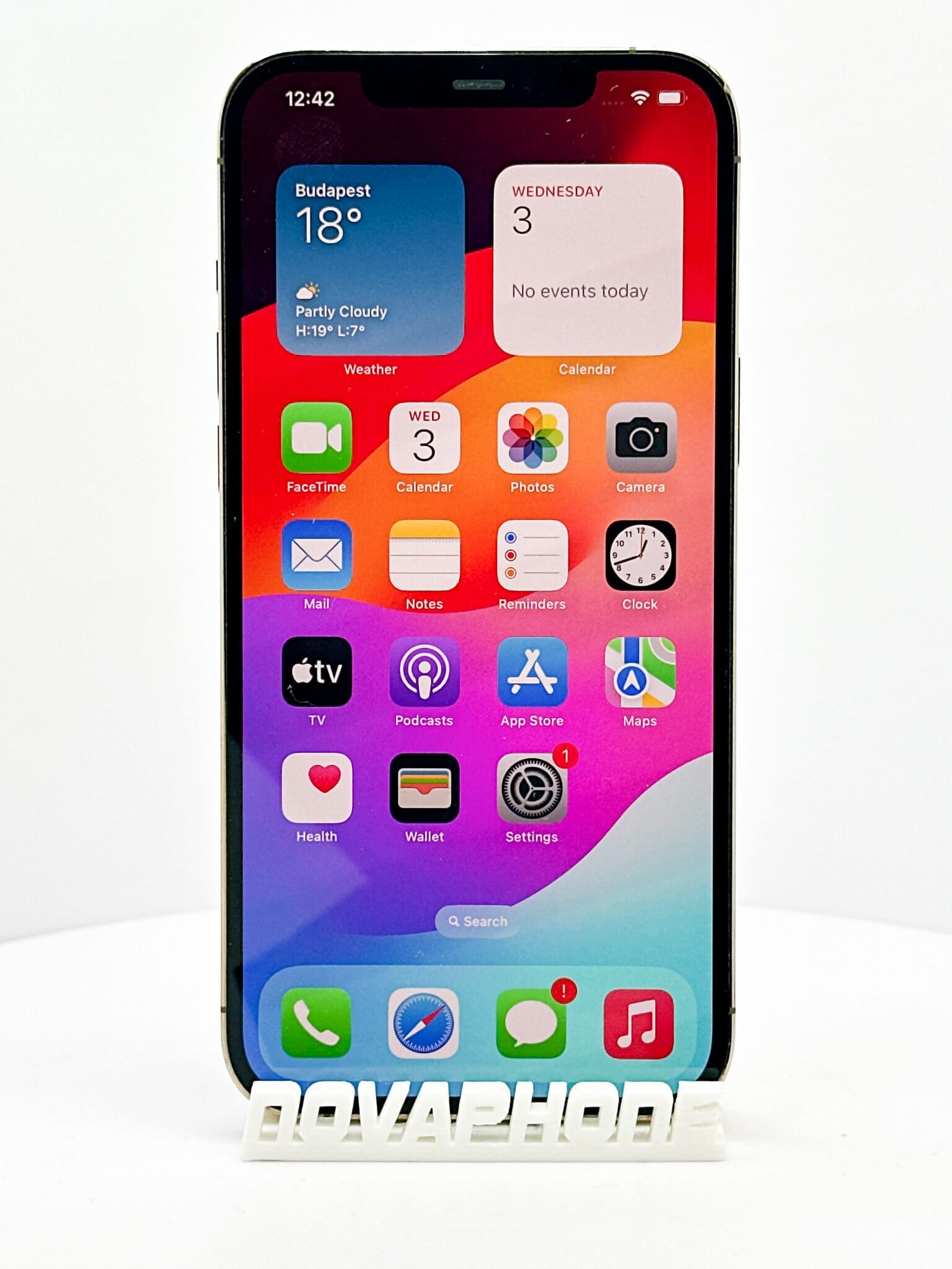 Apple iPhone 12 Pro Max (128GB) - Batéria: 100% - Farba: Zlatá - 1