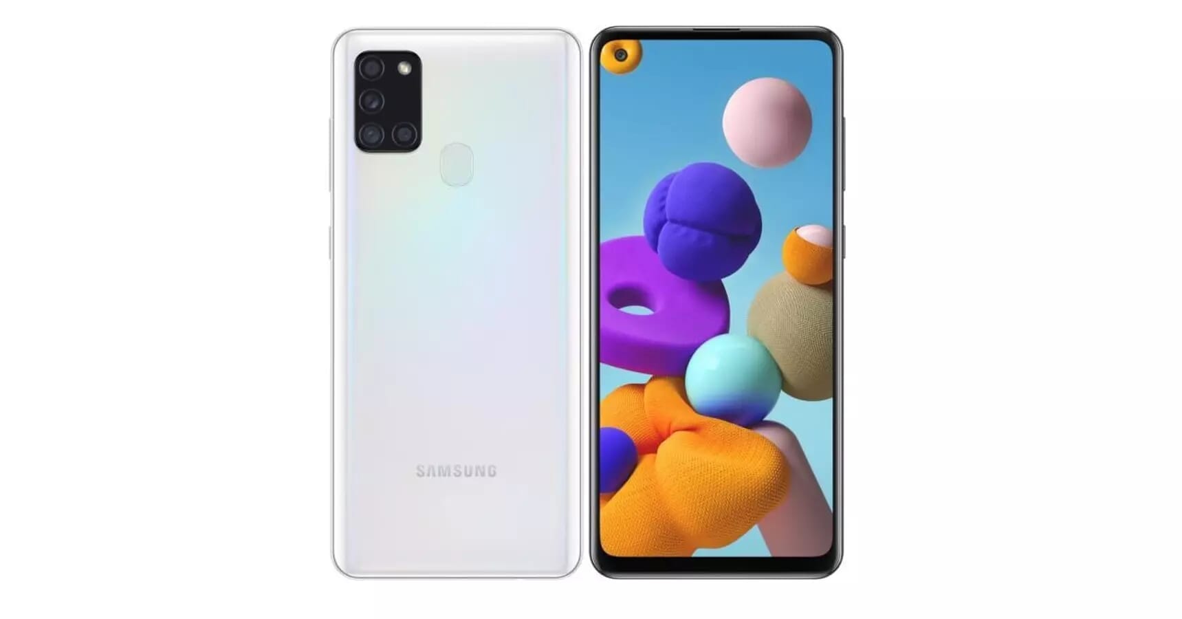 Samsung Galaxy A21s (32GB)  - Farba: Biela - 1