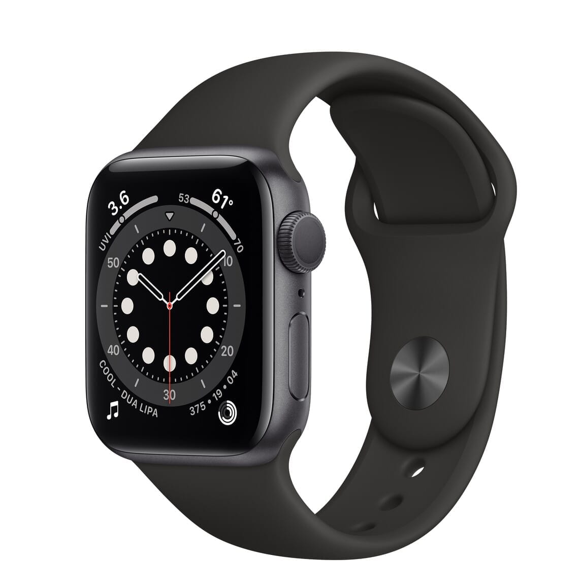 Apple Watch Series 6 44mm  - Farba: Čierna - 1